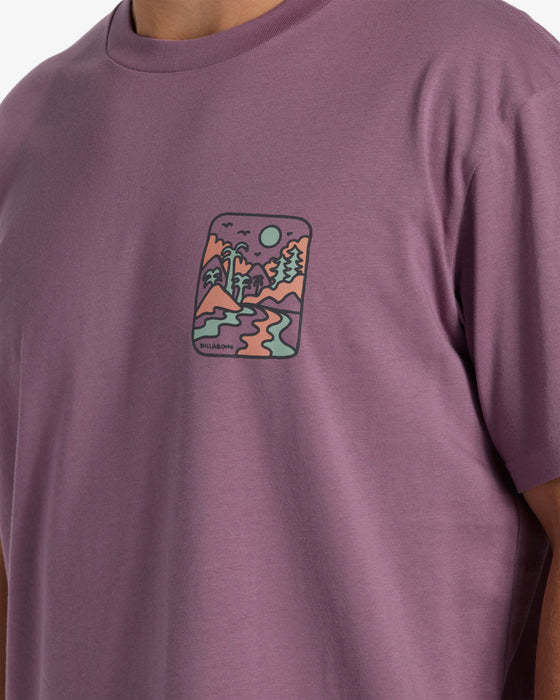 Billabong Shine Tee-Plum