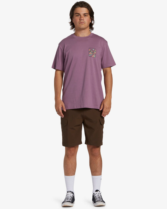 Billabong Shine Tee-Plum