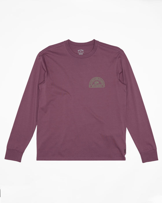 Billabong Sun Up L/S Tee-Plum