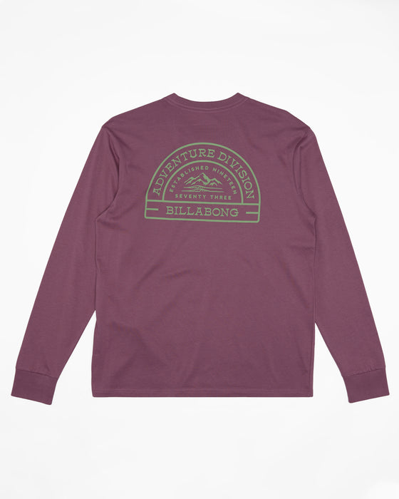 Billabong Sun Up L/S Tee-Plum