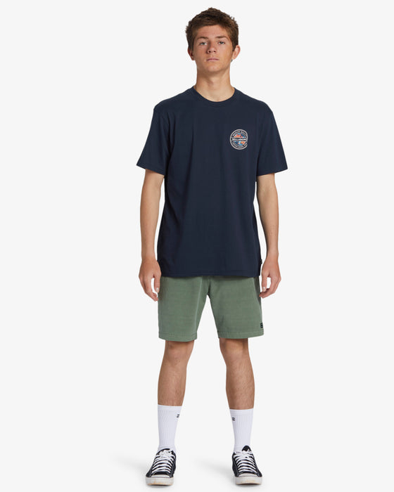 Billabong Rotor Tee-Navy