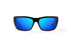 Bajio Annette Sunglasses-Black Gloss/Blue Mirror Poly