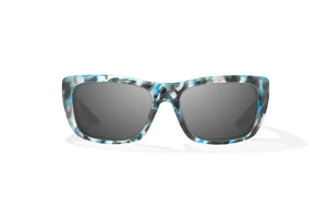 Bajio Annette Sunglasses-Blue Ray Gloss/Grey Poly