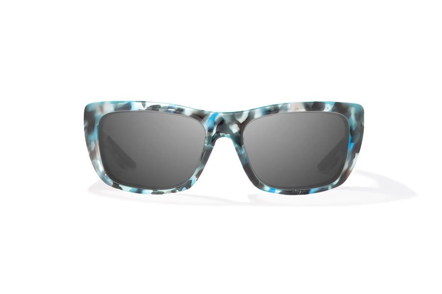 Bajio Annette Sunglasses-Blue Ray Gloss/Grey Poly