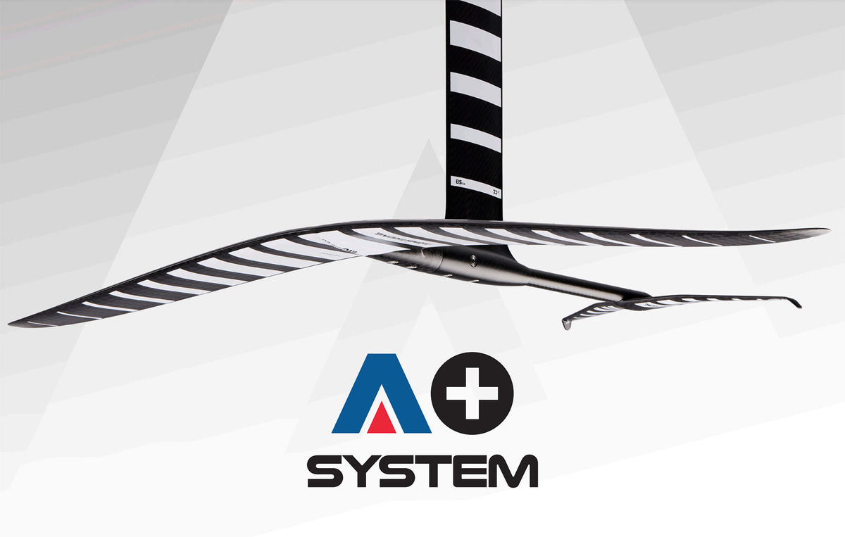 Armstrong A+ foil package on the water