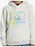 Quiksilver Youth Graphic Hooded Sweatshirt-White Marble Heather