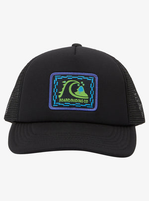 Quiksilver Sneaky Peak Youth Hat-Black— Alternate View