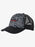 Quiksilver Vulture Coop Youth Hat-Jet Black