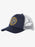 Quiksilver Secret Slab Youth Hat-Navy Blazer