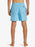 Quiksilver Youth Everyday Solid Volley 14 Boardshorts-Alaskan Blue