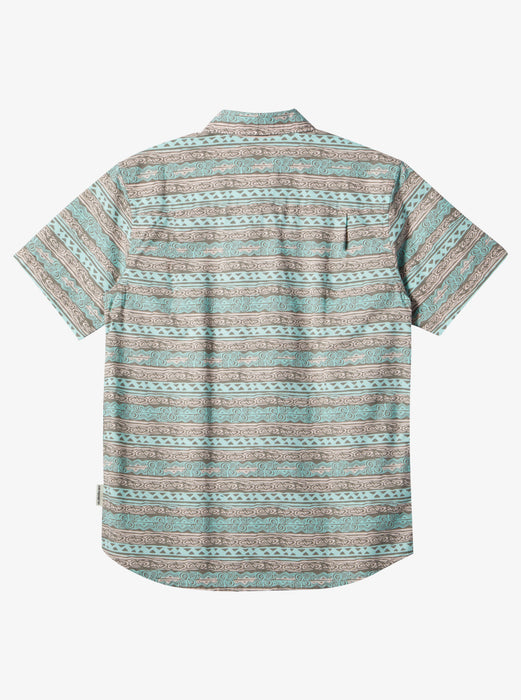 Quiksilver Boys Heritage S/S Shirt-Tropical Peach
