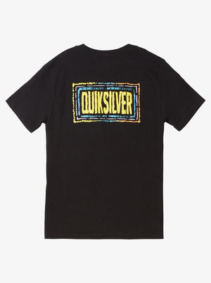 Quiksilver Echoed Beat Tee-Black— Alternate View