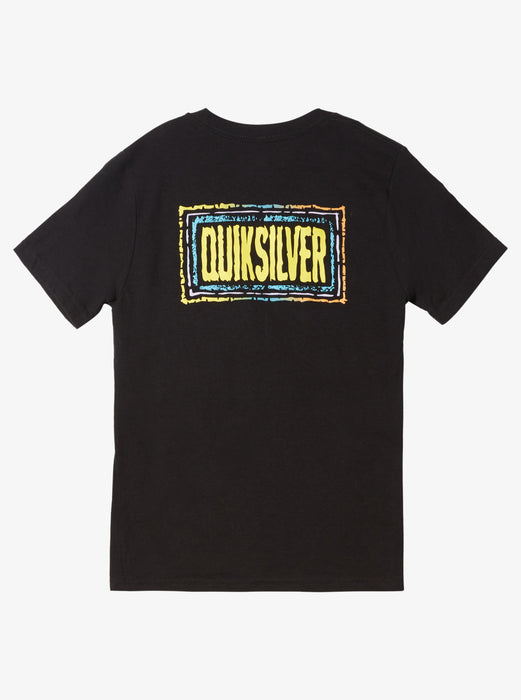 Quiksilver Echoed Beat Tee-Black