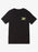 Quiksilver Echoed Beat Tee-Black