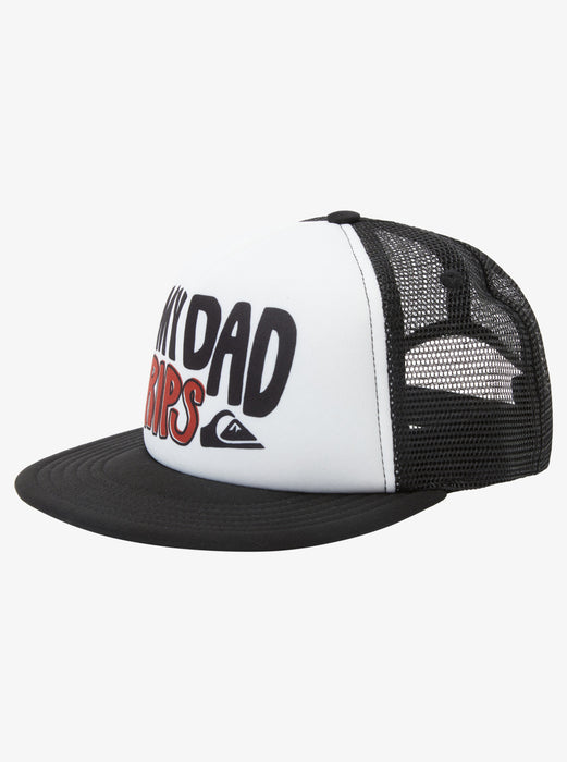 Quiksilver Town Hero Boy Hat-White — REAL Watersports