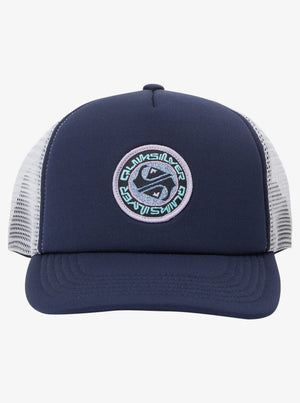 Quiksilver Sneaky Peak Boy Hat-Navy Blazer— Alternate View