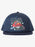 Quiksilver Rat Pack Trucker Boy Hat-Navy Blazer