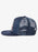 Quiksilver Rat Pack Trucker Boy Hat-Navy Blazer