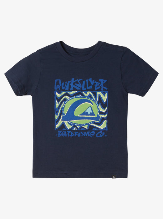 Quiksilver Midnight Sun Boy Tee-Navy Blazer