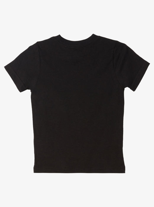 Quiksilver Double Parked Boy Tee-Black
