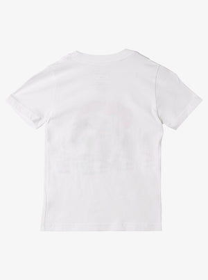 Quiksilver Washed Out Boy Tee-White— Alternate View