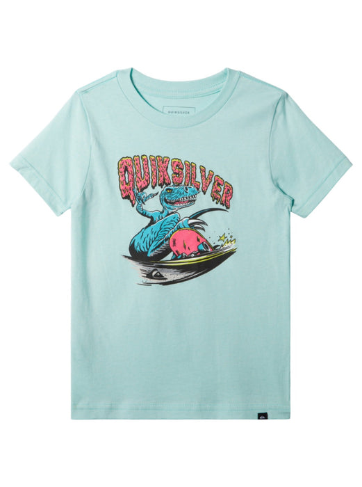 Quiksilver Dinos Ride Tee-Pastel Turquoise
