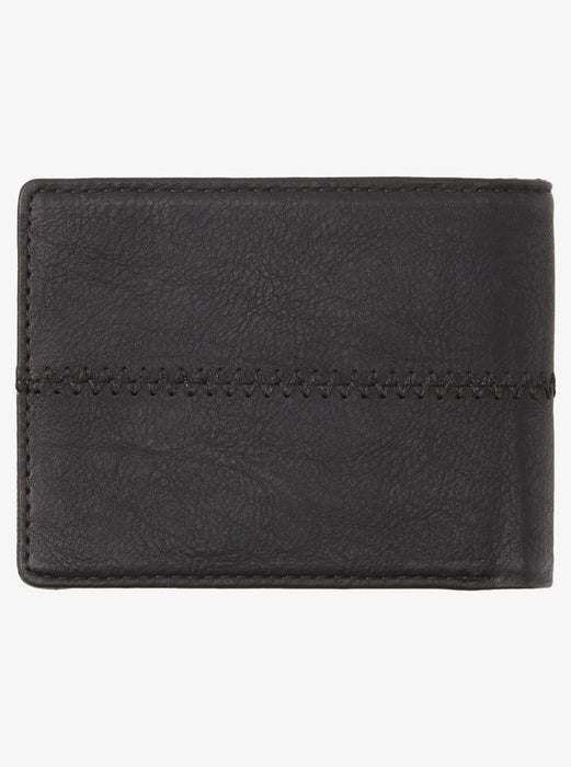 Quiksilver Stitchy 3 Wallet-Black Black