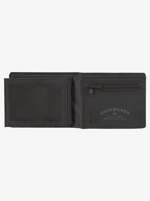 Quiksilver Stitchy 3 Wallet-Black Black