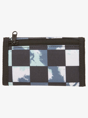 Quiksilver The Everydaily Wallet-Bering Sea Check Tie Dye 233— Alternate View