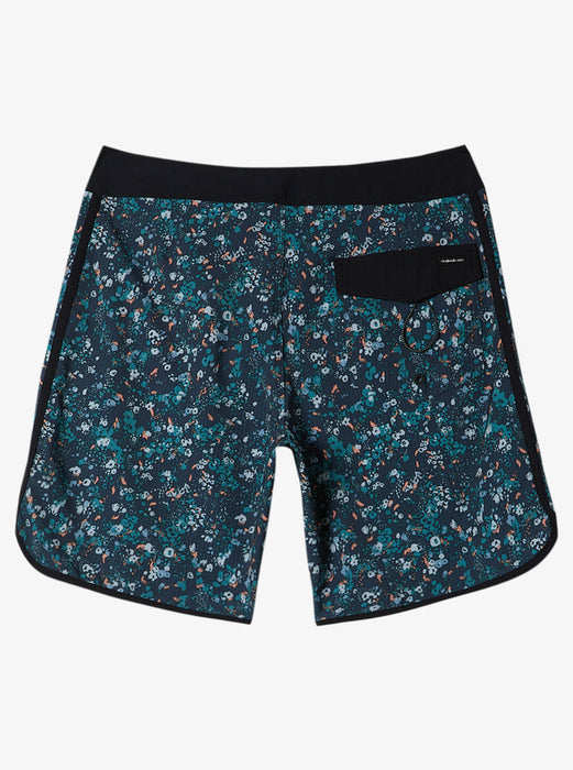 Quiksilver Highline Scallop 19 Boardshorts-Dark Navy