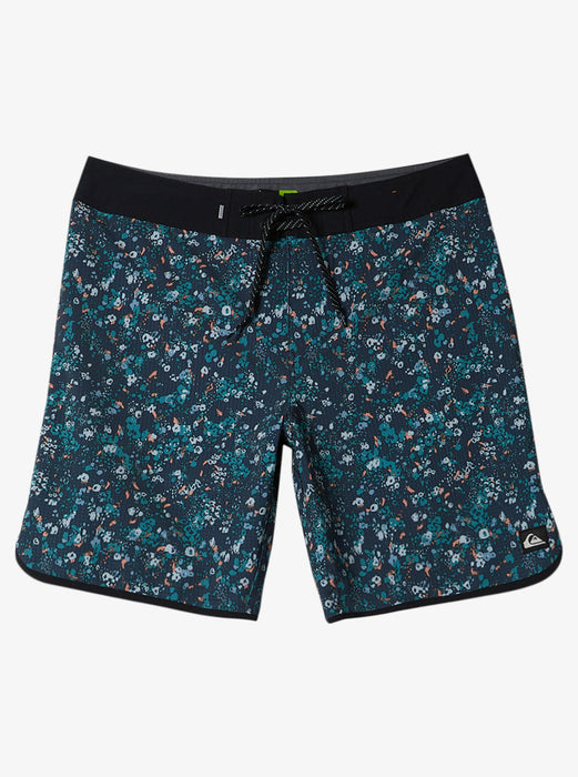 Quiksilver Highline Scallop 19 Boardshorts-Dark Navy