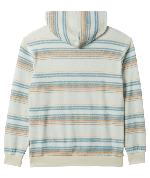 Quiksilver Great Otway Hoodie Sweatshirt-Limpet Shell