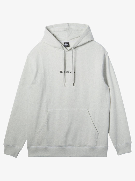 Quiksilver DNA Omni Logo Hooded Sweatshirt-White Marble Heather