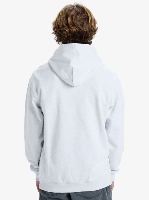 Quiksilver DNA Omni Logo Hooded Sweatshirt-White Marble Heather