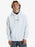 Quiksilver DNA Omni Logo Hooded Sweatshirt-White Marble Heather