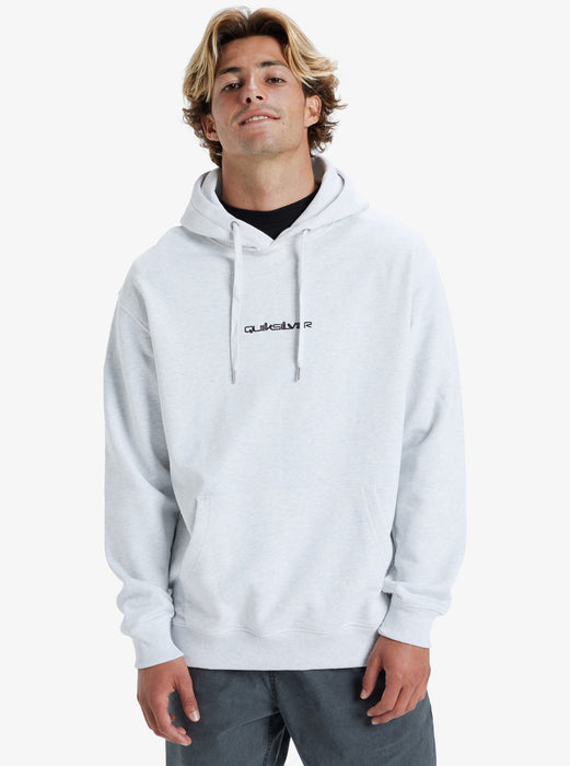 Quiksilver DNA Omni Logo Hooded Sweatshirt-White Marble Heather
