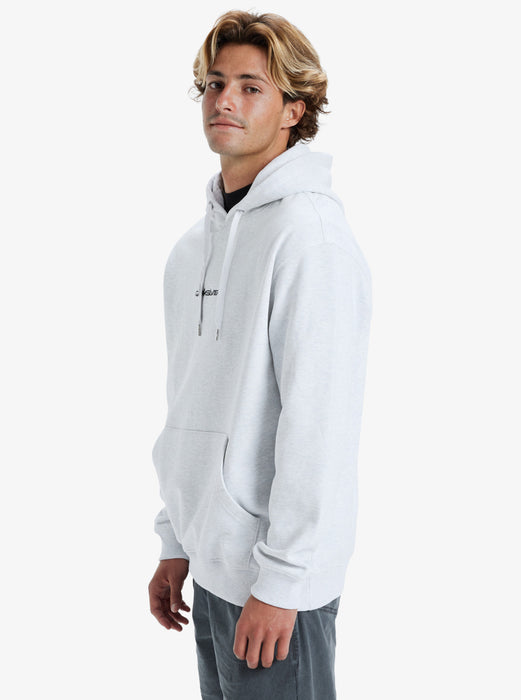 Quiksilver DNA Omni Logo Hooded Sweatshirt-White Marble Heather