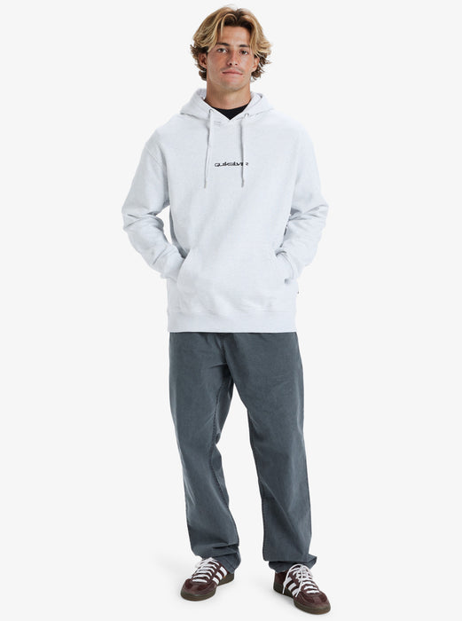 Quiksilver DNA Omni Logo Hooded Sweatshirt-White Marble Heather