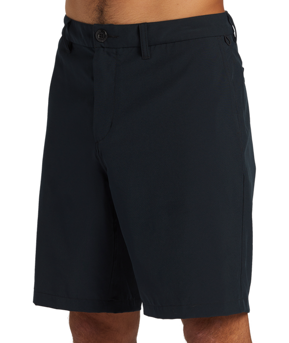 Quiksilver Union Heather Amph 20 Shorts-Black