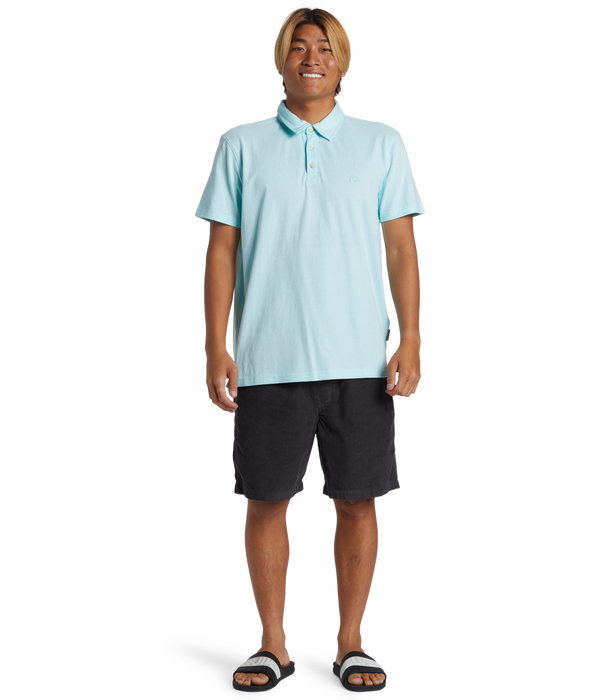Quiksilver Sunset Cruise Polo Shirt-Limpet Shell