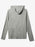 Quiksilver Drills Hooded Thermal L/S Shirt-Grey Heather