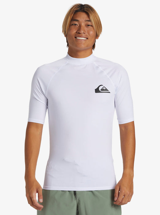 Quiksilver Everyday UPF 50 S/S Rashguard-White