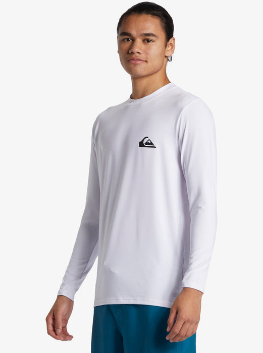 Quiksilver Everyday Surf Tee L/S Rashguard-White