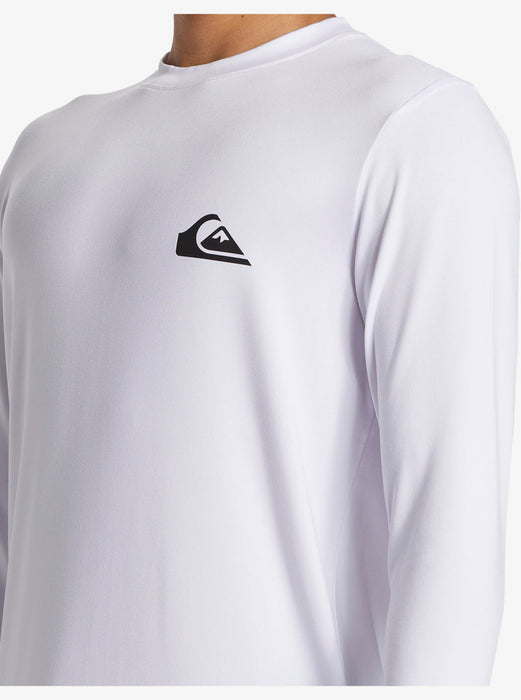 Quiksilver Everyday Surf Tee L/S Rashguard-White