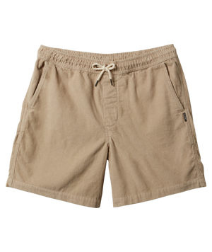 Quiksilver Taxer Cord Shorts-Plaza Taupe