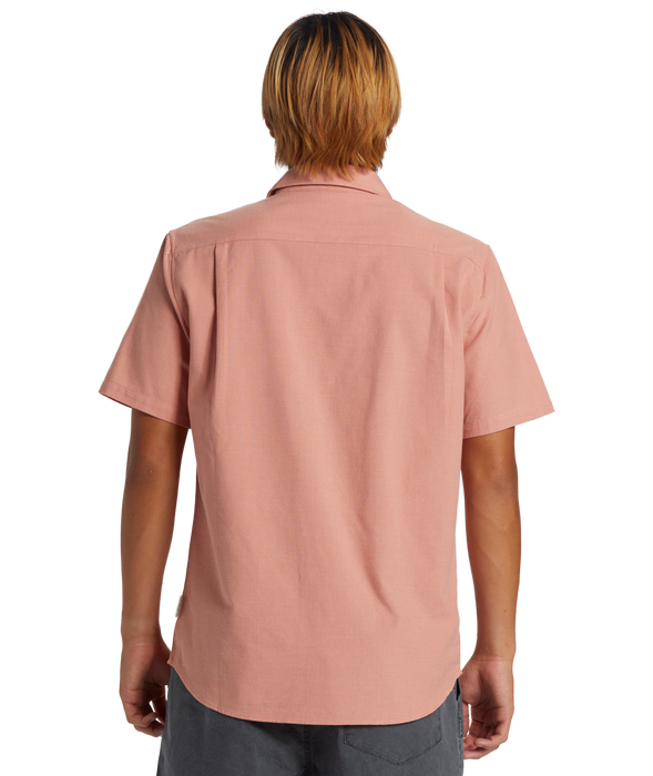 Quiksilver Shoreline Classic S/S Shirt-Canyon Clay