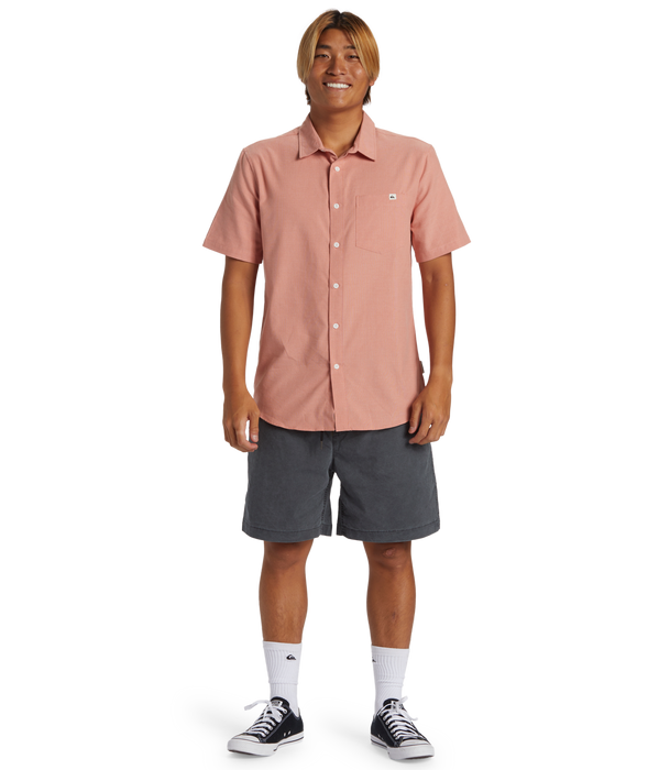 Quiksilver Shoreline Classic S/S Shirt-Canyon Clay