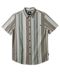Quiksilver Oxford Stripe Classic S/S Shirt-Black