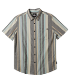 Quiksilver Oxford Stripe Classic S/S Shirt-Black