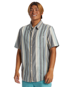 Quiksilver Oxford Stripe Classic S/S Shirt-Black